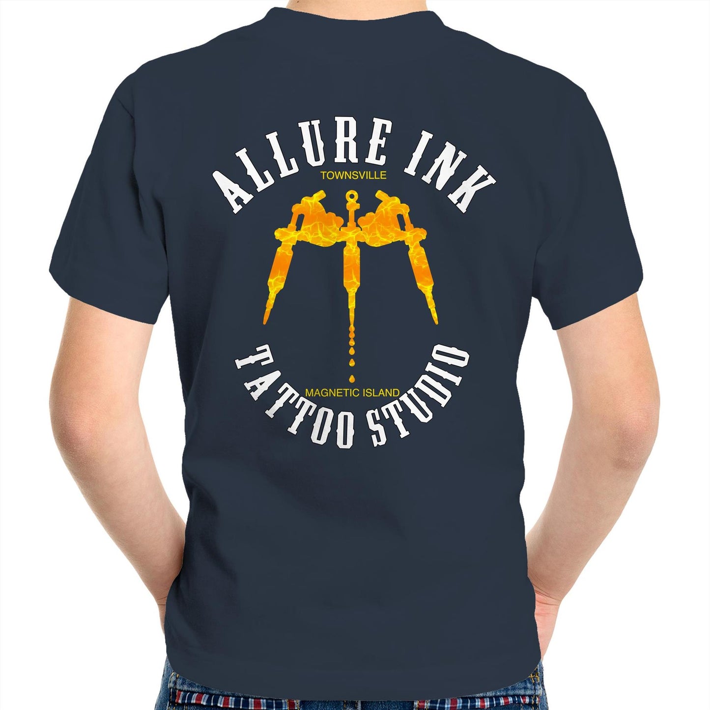 Kids Allure ink Townsville and Magnetic Island t shirt